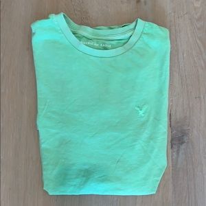 Lime green short sleeve tee